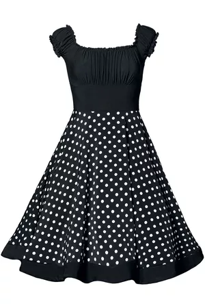 Belsira Schulterfreies Swing-Kleid Kleid
