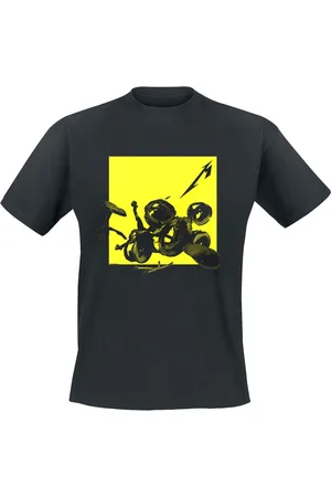Metallica Broken/Burnt Drums (M72) T-Shirt