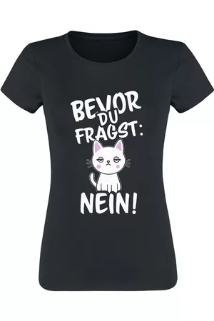 Tierisch Bevor du fragst: Nein! Girl-Shirt