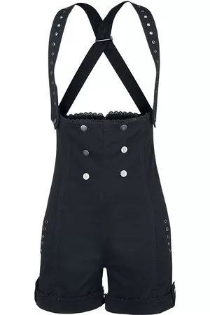 Gothicana Gothic Dungarees Girl-Shorts