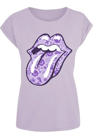 The Rolling Stones Floral Tongue Girl-Shirt