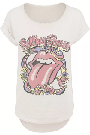 The Rolling Stones Floral Wreath Girl-Shirt