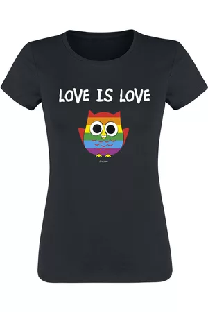 Tierisch Rainbow - Love Is Love Girl-Shirt