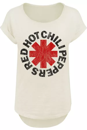Red Hot Chili Peppers Distressed Logo Girl-Shirt