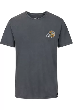 Recovered Clothing NFL Packers College Black Washed T-Shirt