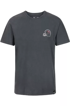 Recovered Clothing NFL Buccs College Black Washed T-Shirt