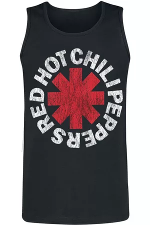 Red Hot Chili Peppers Distressed Logo Tank-Top