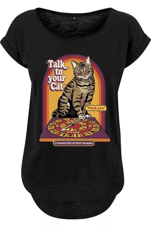 Steven Rhodes Talk To Your Cat Girl-Shirt