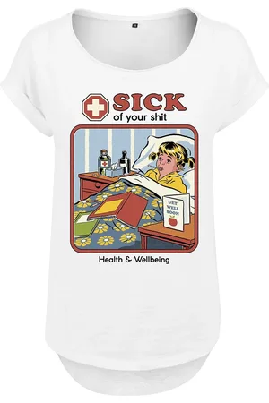 Steven Rhodes Sick Of Your Shit Girl-Shirt