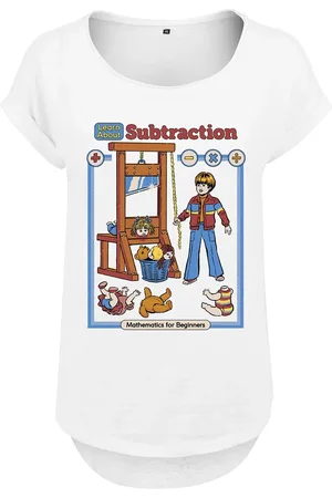 Steven Rhodes Learn About Subtraction Girl-Shirt