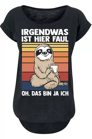 Tierisch Irgendwas ist hier faul Girl-Shirt