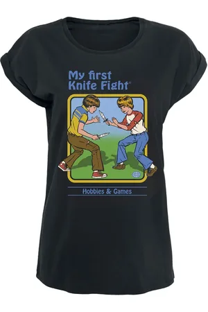 Steven Rhodes My First Knife Fight Girl-Shirt