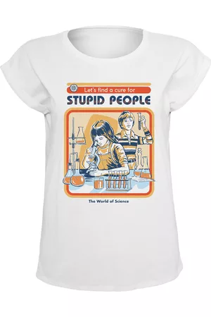 Steven Rhodes A Cure For Stupid People Girl-Shirt