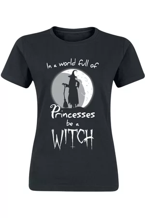 Sprüche In A World Full Of Princesses, Be A Witch Girl-Shirt