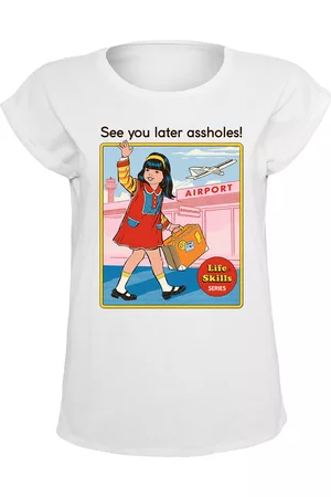 Steven Rhodes See You Later Assholes Girl-Shirt