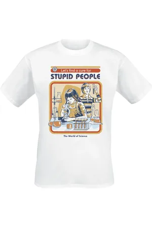 Steven Rhodes A Cure For Stupid People T-Shirt