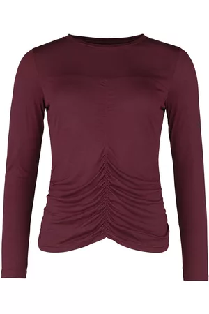 EMP Longsleeve mit Raffung Girl-Longsleeve