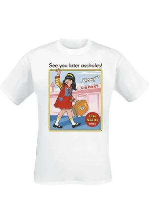 Steven Rhodes See You Later Assholes T-Shirt