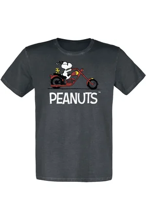 Peanuts Snoopy - Biker - Rocker - Woodstock T-Shirt