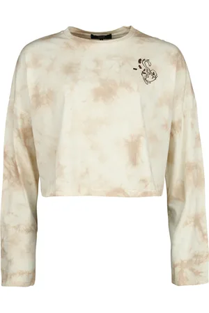RED by EMP Cropped Tie Dye Longsleeve Girl-Longsleeve