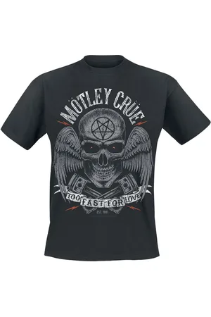 Motley Crue Too Fast For Love Skully T-Shirt