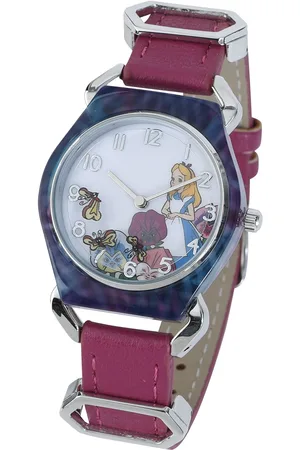 Alice im Wunderland Butterflies And Flowers Armbanduhr