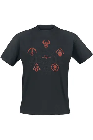Diablo 4 - Class Icons T-Shirt
