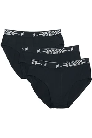 Rock Rebel Boxer Brief Set with Label Waistband Boxershort