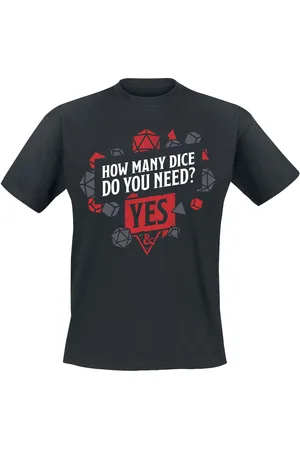 Dungeons and Dragons Dice T-Shirt