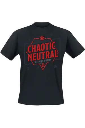 Dungeons and Dragons Chaotic Neutral - Keeping Options T-Shirt