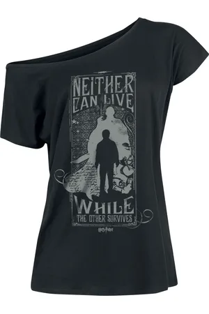 Harry Potter Neither Can Live - Harry & Voldemort Girl-Shirt