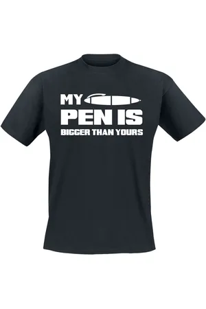 Sprüche My Pen Is Bigger Than Yours T-Shirt