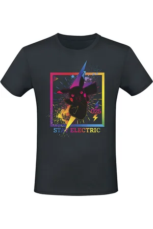 Pokemon Pikachu - Regenbogen T-Shirt