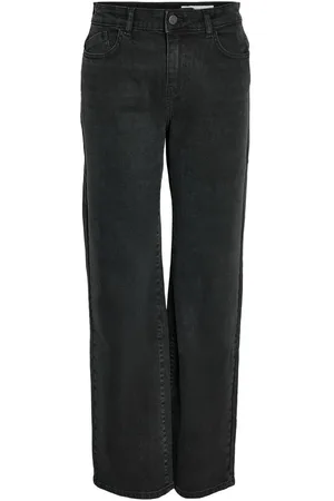 Noisy May NMYolanda NW Wide Jeans Black NOOS Girl-Jeans