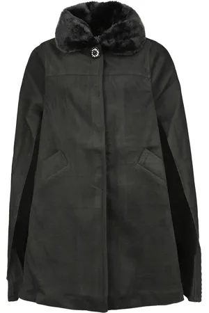 Hell Bunny Devon Cape Coat Girl-Mantel