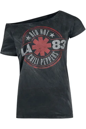 Red Hot Chili Peppers Distressed Logo Girl-Shirt