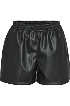 Noisy May NMandy PU HW Shorts WVN NOOS Girl-Shorts