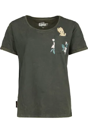 Guardians of the Galaxy Groot Floral Girl-Shirt