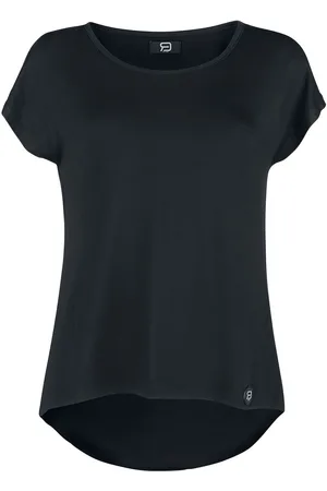 RED by EMP Schwarzes T-Shirt Girl-Shirt