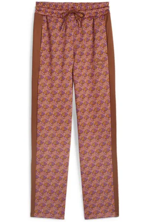 PUMA T7 AOP Straight Leg Track Pants Girl-Hose