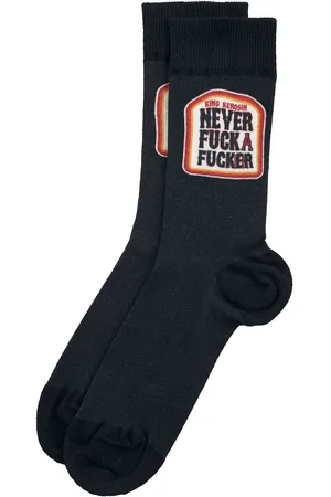 King kerosin Never Fuck A Fucker Socks Socken