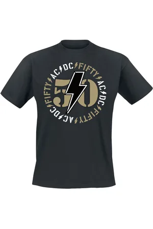 AC/DC Fifty Bold Emblem T-Shirt