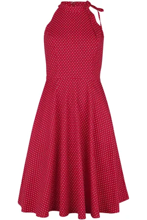 Banned Retro Hattie Halter Spot Dress Kleid