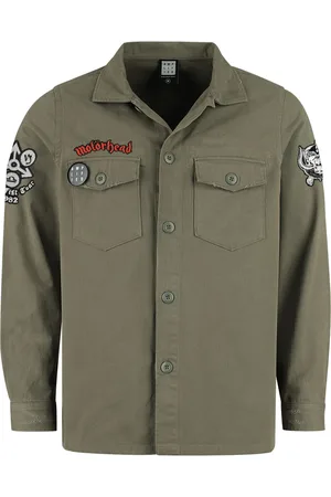 Motörhead Military Shirt - Shacket Hemd