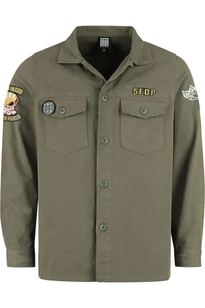 Five Finger Death Punch Amplified Collection - Military Shirt - Shacket Hemd