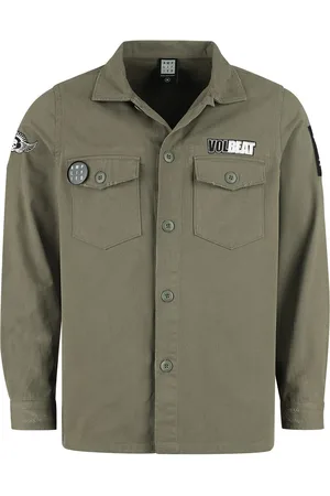 Volbeat Amplified Collection - Military Shirt - Shacket Hemd