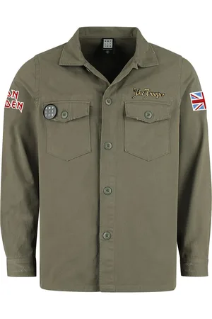 Iron Maiden Amplified Collection - Military Shirt - Shacket Hemd