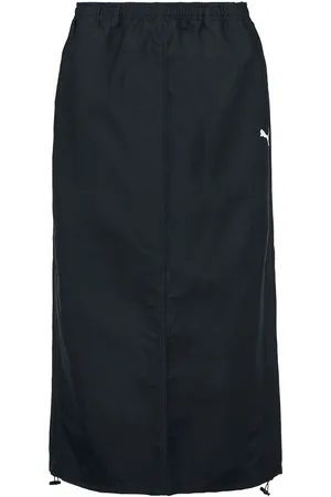 PUMA Dare To Midi Woven Skirt Rock