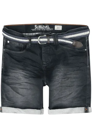 Sublevel Mens Bermuda Jeans-Shorts