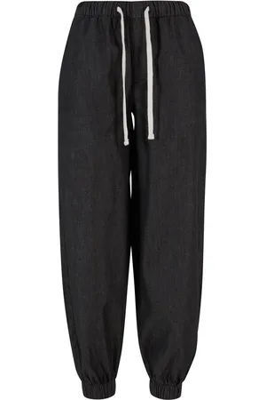 Urban classics Ladies Light Denim Jogpants Girl-Jogginghose